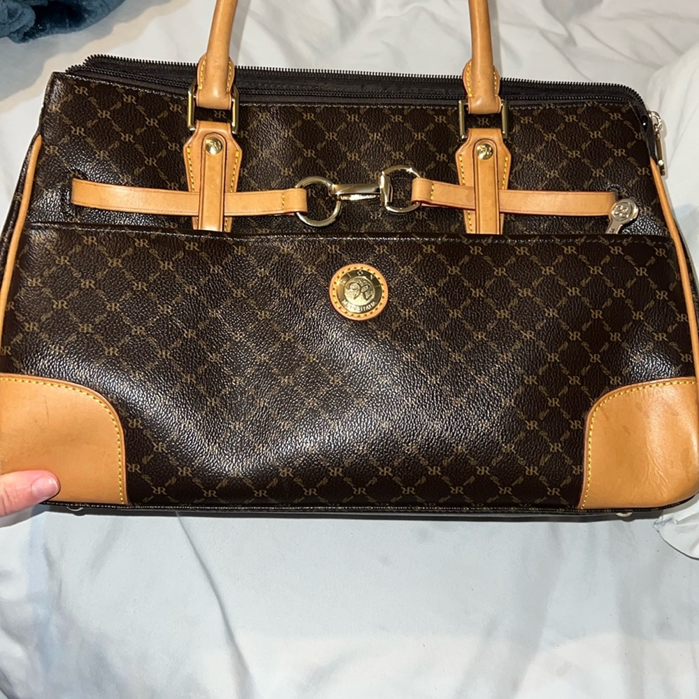 Rioni Italia Princess Satchel (L14.3" x W5.3" x H9")
